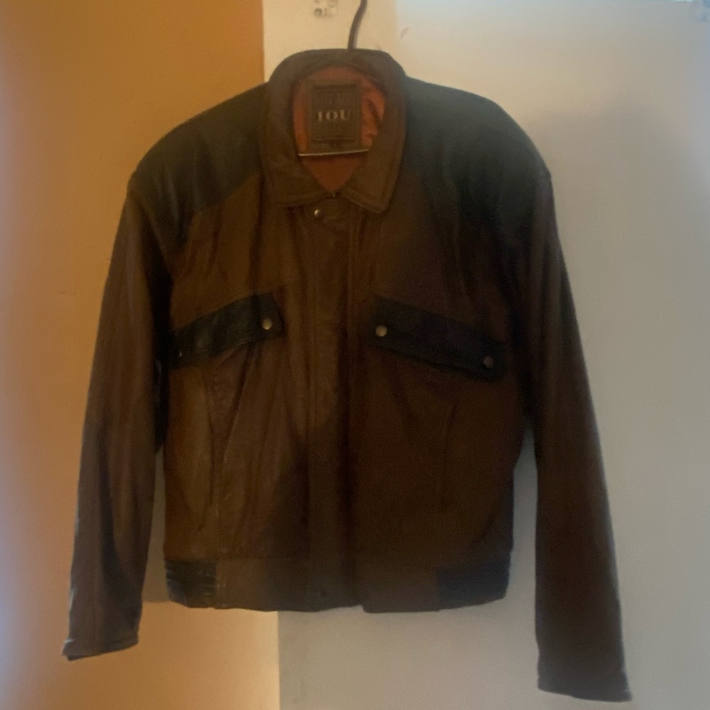 Vintage leather jacket